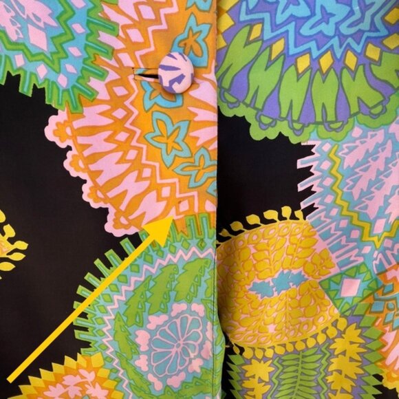 Arkin Imports British Crown Colony Hong Kong Silk Topper Coat Size 10 VTG - Picture 8 of 13